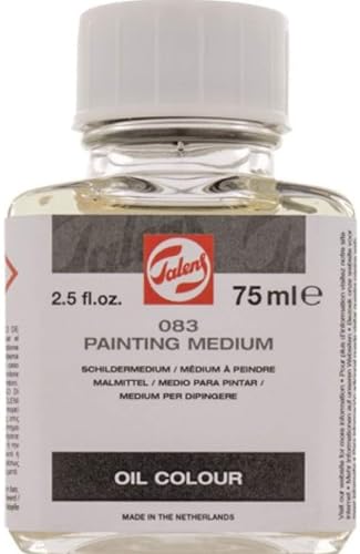 TALENS M&eacute;dium Fiel, pour Peinture &agrave; l'huile, flacon de 75 ml,  N83