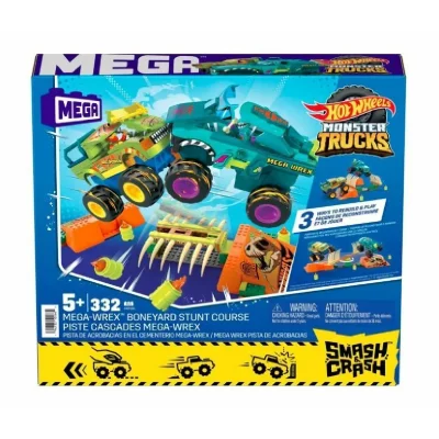 MATTEL Mega Construx Hot Wheels Monster Trucks Pista Mega Wrex Multicolore