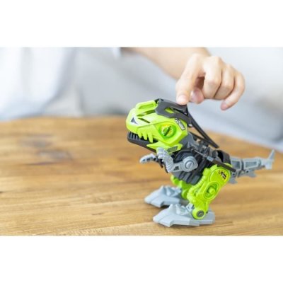 SILVERLIT Mega Dino Biopod - YCOO - CYBERPUNK &agrave; construire - 22cm