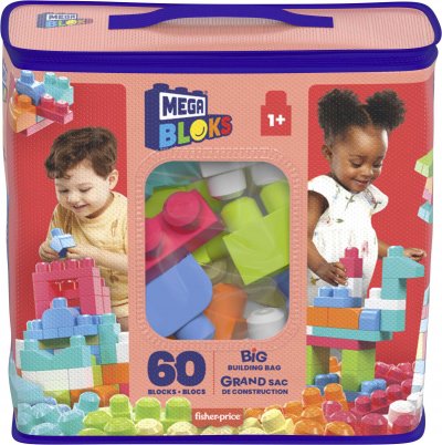 MEGA BLOKS Megabloks  Sac Medium Rose