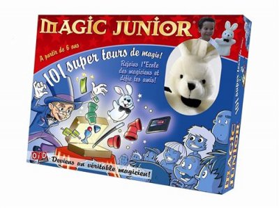 **** Megagic- Coffret Magic School Junior 101 Tours de Magie-Megagic-101L, 101 L,A partir de 4 ans