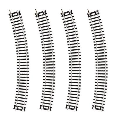 MEHANO  - Rails pour circuit de train : 4 rails courbes &eacute;chelle HO