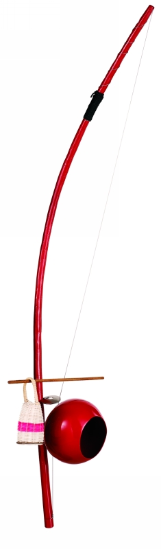 MEINL  Be1r - Berimbau Fibre Rouge Avec Housse