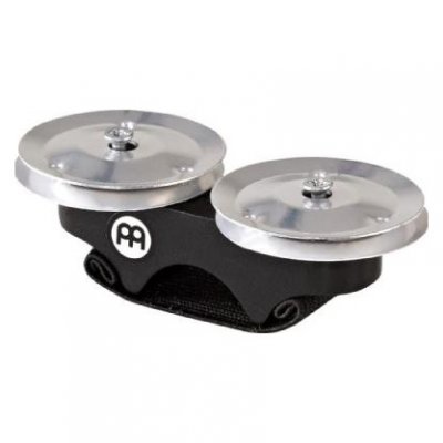 MEINL PERCUSSION Meinl Fjs1abk - Finger Jingles Alu - Noir