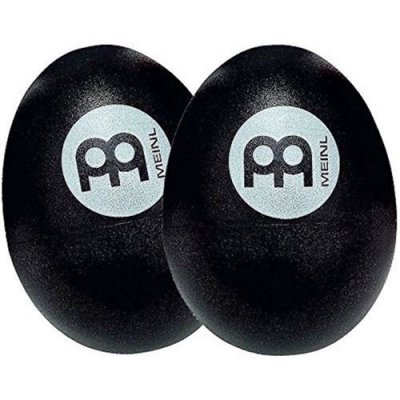 MEINL  percussion percussions  oeuf shaker plastique noir guiros shakers