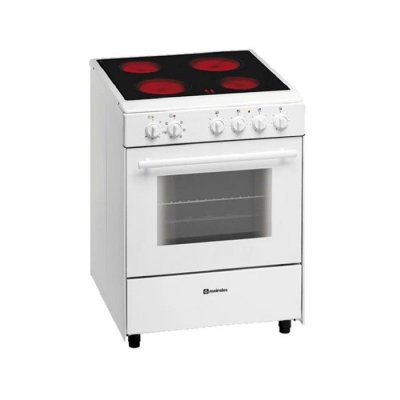 MEIRELES  E604W.1 Cuisini&egrave;re &eacute;lectrique blanche 55L 4 zones