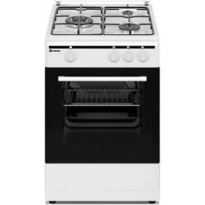 MEIRELES  G130w Butane Gas Kitchen Stove 3 Burners Argent&eacute;