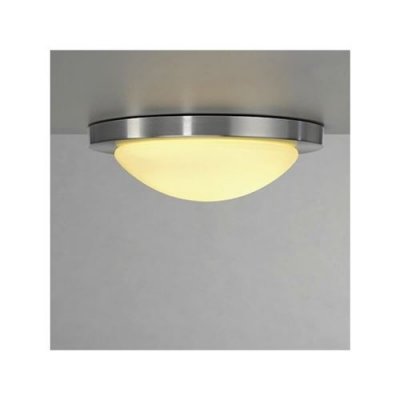SLV MELAN plafonnier, rond, alu bross&eacute;, verre satin&eacute;, E27, max. 60W