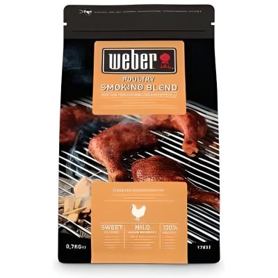 WEBER M&eacute;lange de copeaux de bois  - pour barbecues - poulet - 0,7kg