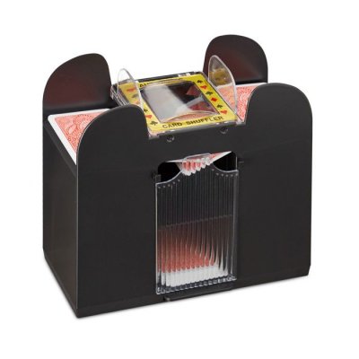 RELAXDAYS M&eacute;langeur automatique pour 6  jeux de cartes - format poker ou bridge
