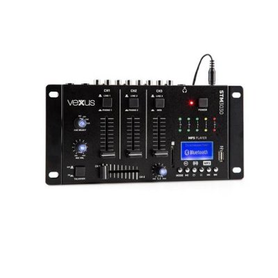 SKYTEC M&eacute;langeur de 4 canaux pour le DJ Qui Se iNICIA. Avec USB