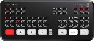BLACKMAGIC DESIGN M&eacute;langeur de production Blackmagic Atem Mini Pro Noir 