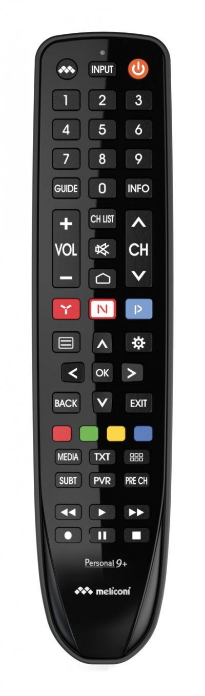 MELICONI  T&eacute;l&eacute;commande Universelle Pour Tv Gb Personal 9+ Hisense