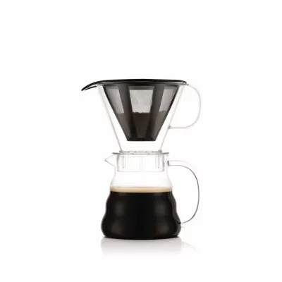 BODUM MELIOR Cafeti&egrave;re filtre permanent maille inox 5 tasses 0.6 l 