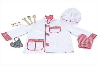 MELISSA & DOUG Melissa & Doug Dress up chef 5 pi&egrave;ces
