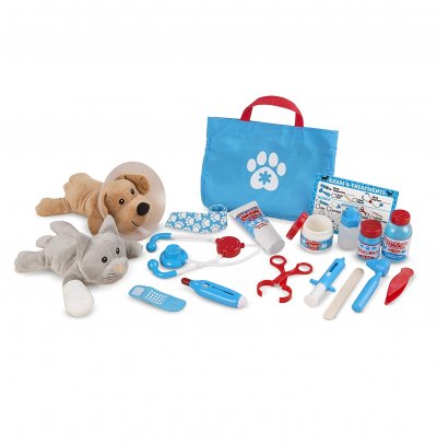 MELISSA & DOUG MELISSA & DOUG - Ensemble De Jeu V&eacute;t&eacute;rinaire_x0003_Ausculte Et Soigne_x0003_