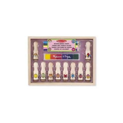 MELISSA & DOUG MELISSA & DOUG Jeu de  Timbres Avec Manche En Bois Luxe