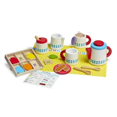 MELISSA & DOUG Melissa & Doug service &agrave; th&eacute; 22 pi&egrave;ces