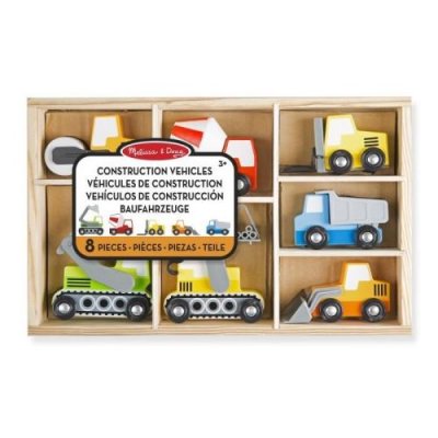 MELISSA & DOUG  V&eacute;hicules De Chantier De Construction En Bois