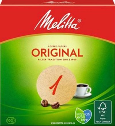 MELITTA  204335 Classic Filtre &Agrave; Caf&eacute; Marron 100 Pi&egrave;ces