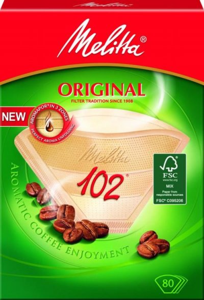 MELITTA  - Filtres &agrave; caf&eacute; -  - bruns 102 - x80