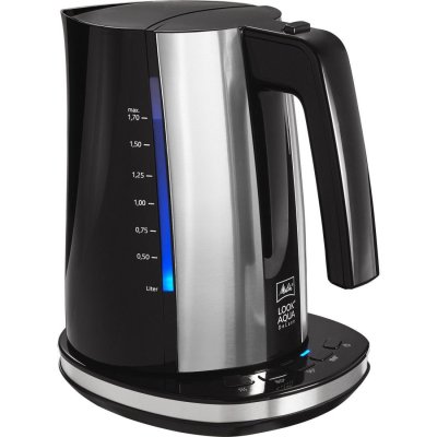 Melitta Look Deluxe Bouilloire &eacute;lectrique noire 1,7L 2400 W