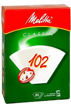 MELITTA  Original 80 Filtres 102 Sachet de D&eacute;tartrant