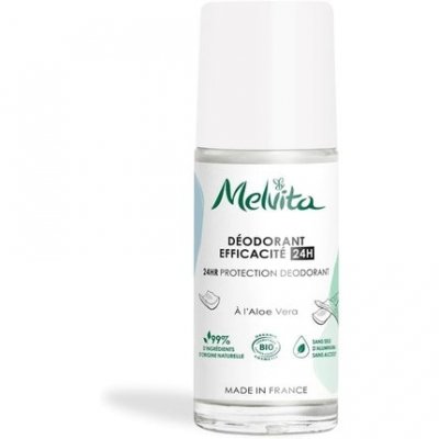 MELVITA  D&eacute;odorant Efficacit&eacute; 24h Bio 50 ml - Flacon-Bille 50 ml
