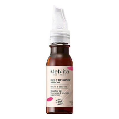 MELVITA  Huile de beaut&eacute; - Huile de rosier muscat 50ml flacon 50ml