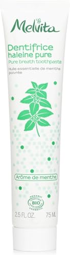 MELVITA  Les Essentiels Dentifrice Haleine Pure Menthe Bio 75ml