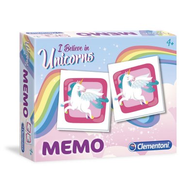 CLEMENTONI M&eacute;mo / Loto / Domino / Edukit M&eacute;mo - Licornes