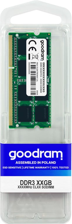 GOODRAM M&eacute;moire RAM  GR1600S364L11S 4 GB DDR3 1600 MHz