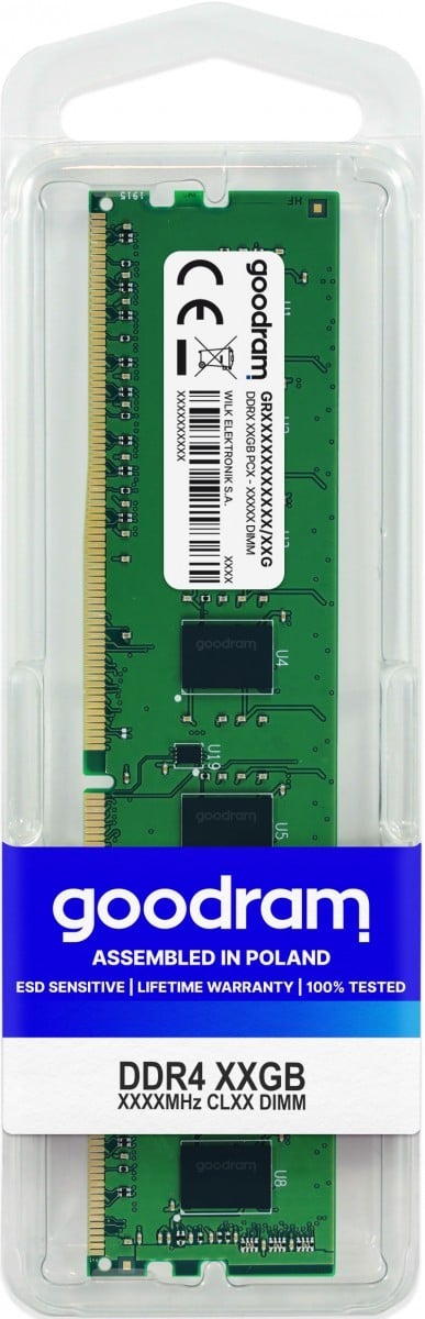 GOODRAM M&eacute;moire RAM  GR2666D464L19S 8 GB DDR4 PC4-21300