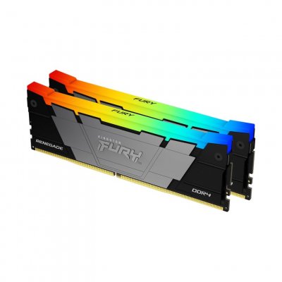 KINGSTON M&eacute;moire RAM  64GB 3600 DDR4 DIMM Kit2 FURY Ren RGB