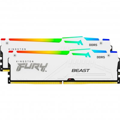 KINGSTON M&eacute;moires -  - FURY Beast RGB DDR5 PC5-48000 - 2x 32Go / CL30