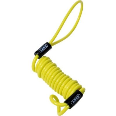ABUS Memory cable  pour bloque-disque sur moto, jaune