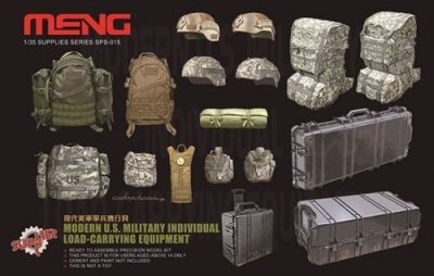 MENG  Model Modern US Military Individual Load Carrying Equipment- 1/3