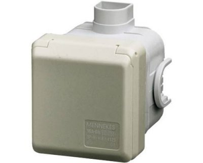 MENNEKES  4125 Prise murale femelle CEE 16 A 5 p&ocirc;les 400 V 1 pc(s)
