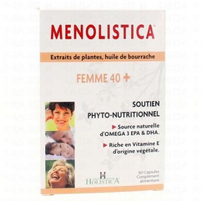 SANGALLI Menolistica Femme 40+ Soutien -nutritionnel 60 Capsules Holistica