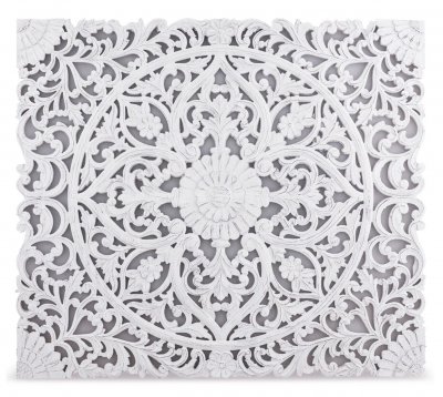COTECOSY MENZZO T&ecirc;te de lit Flora 160cm Bois Blanc - Bois L160 x P35 x H140 cm