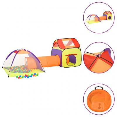 VIDAXL Mercatoxl - Tente de jeu pour enfants Multicolore 338x123x111 cm
