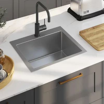 VIDAXL Mercatoxl - vier de cuisine fait main Acier inoxydable