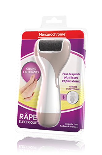 MERCUROCHROME  R&acirc;pe &Eacute;lectrique &agrave; Rouleau 1 Unit&eacute; - Blister 1 r&acirc;pe