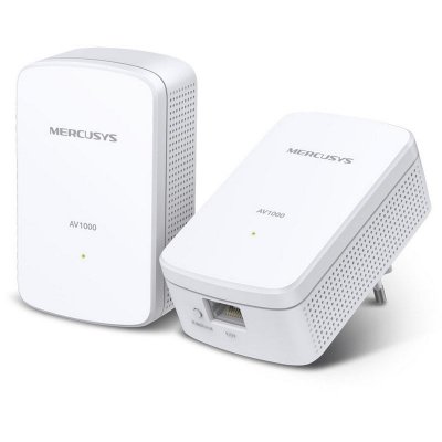 MERCUSYS  Mp500 Kit Av1000 Gigabit Powerline Starter Kit Blanc