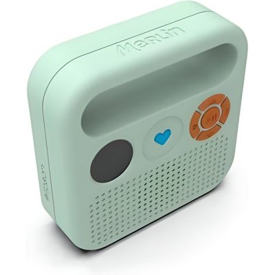 MERLIN  Enceinte enfant sans ondes Vert 