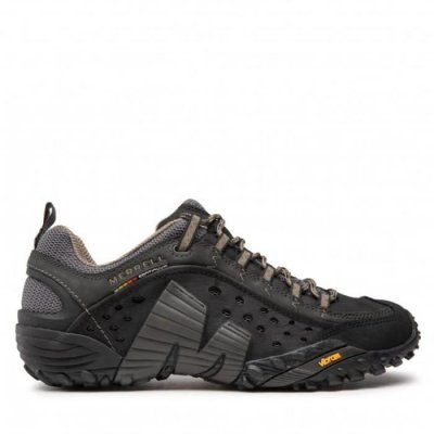 MERRELL  Intercept, Baskets Basses Homme, Noir (Smooth Noir), 43 EU
