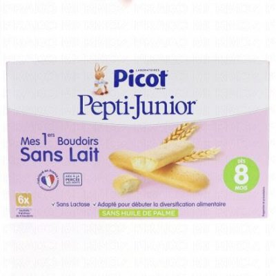 PICOT Mes 1ers Boudoirs Sans Lait Des 8 Mois 6 Sachets De 4 Boudoirs 