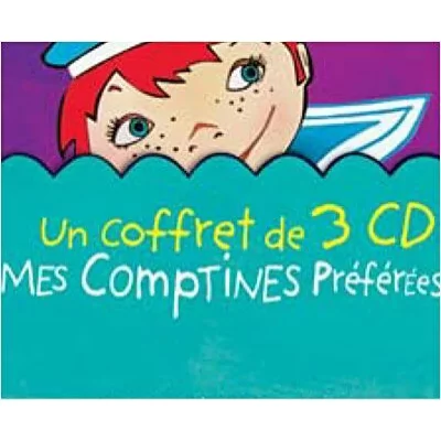 MES COMPTINES PREFEREES &ndash; Coffret 3 CD