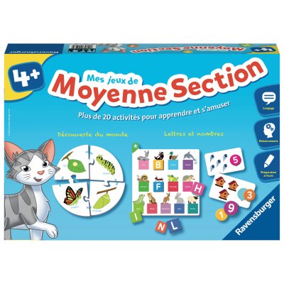 RAVENSBURGER Mes Jeux De Moyenne Section - Aucune