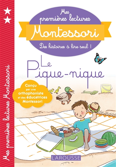 Mes premi&egrave;res lectures Montessori - Le pique-nique (Broch&eacute;)
